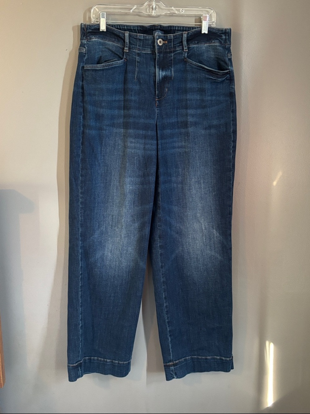 J Jill High-Rise Wide Leg Jeans * sz 16 * - Picture 1 of 9